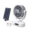 Duravolt Rechargeable Table Fan With Solar Panel