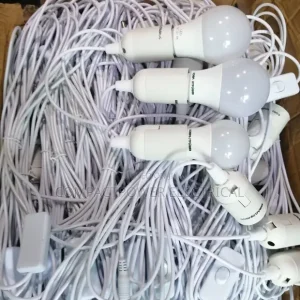 CompactPower 5watts 12V DC Bulb With 5m Cable Lamp Holder Switch -1pc