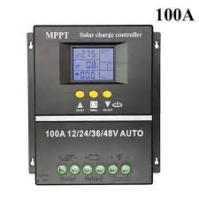 Generic Mppt 100a Solar Pv Regulators 12v 24v 36v 48v Auto Solar Charge Controller Solar Pv Battery Charger With Lcd