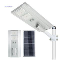 Quality 100watts LED Solar Street Light With Motion Detector