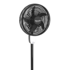 itel 12 Inches AC/DC Solar Rechargeable Fan With Panel & 2 Bulbs