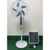 SOLAR ACCESS Rechargeable 16inches Standing Fan with panel and bulb AC/DC